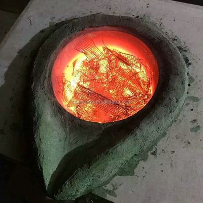 Mini forno a induzione elettrico per la fusione su piccola scala nei negozi di materiali da costruzione