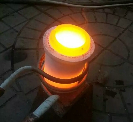 Mini forno a induzione elettrico per la fusione su piccola scala nei negozi di materiali da costruzione