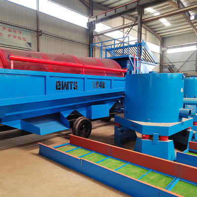 Mini Mobile Gold Grabber Trommel Screen a piccola scala con 5.5KW