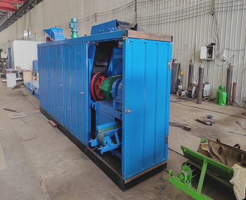0.8-1,5 t/h Capacità Blue Coconut Shell Charcoal Briquette Line con installazione gratuita