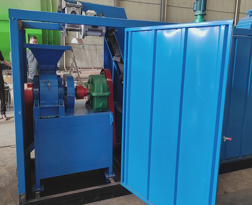 0.8-1,5 t/h Capacità Blue Coconut Shell Charcoal Briquette Line con installazione gratuita