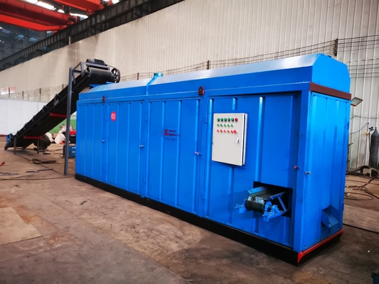 0.8-1,5 t/h Capacità Blue Coconut Shell Charcoal Briquette Line con installazione gratuita