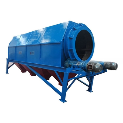 Motore diesel resistente, schermo a tamburo di roccia mobile/schermo a tamburo rotativo a fusolio di carbone