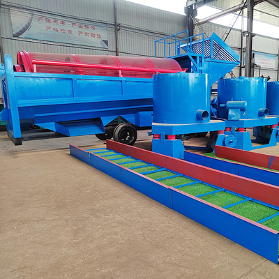 Equipaggiamento automatico per l'estrazione dell'oro per il fiume di grande capacità per l'industria mineraria di MSW