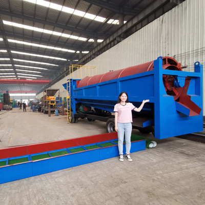 Equipaggiamento automatico per l'estrazione dell'oro per il fiume di grande capacità per l'industria mineraria di MSW