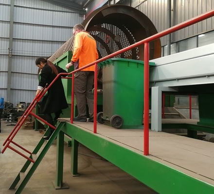 Guida all'installazione manuale per lo schermo a tamburo MSW con dimensioni di alimentazione inferiori a 300 mm
