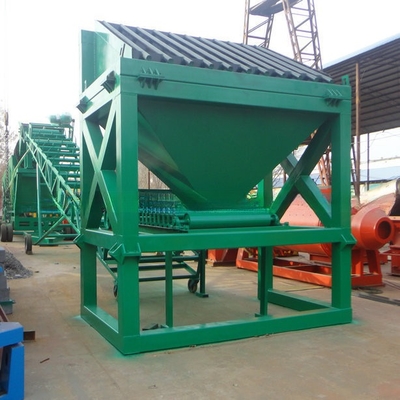Sistema di pulizia di gomma a sfera giallo Mobile Trommel Screen Machine per e efficienza