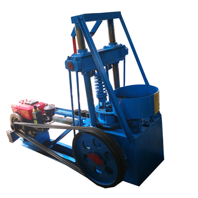 Materiale grezzo motore diesel caldaia di carbone Hexagon Briquette Making Machine