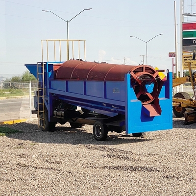 Popular Small Trommel 200 Tph Alluvial Mine Trommel progettato per l'industria mineraria energetica