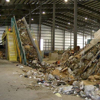 Schermo per il riciclaggio dei rifiuti urbani con design pesante e materiale in acciaio inossidabile