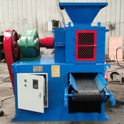 Pressa a sfera di carbone polverizzato a motore alternativo per polvere minerale Mini Briquette Cube Machine
