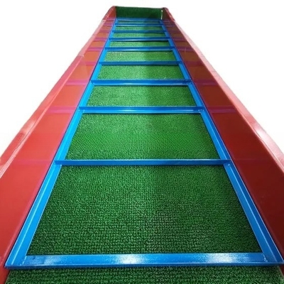 1000*6000mm Concentrazione dell'estrazione dell'oro Sluice Box in and Performance
