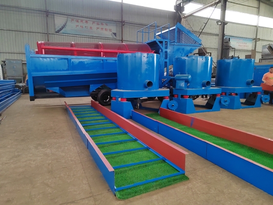 1000*6000mm Concentrazione dell'estrazione dell'oro Sluice Box in and Performance