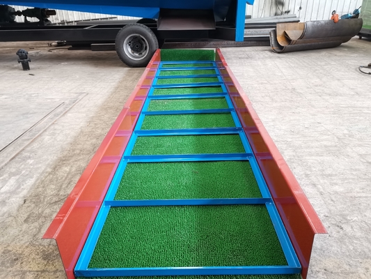 1000*6000mm Concentrazione dell'estrazione dell'oro Sluice Box in and Performance