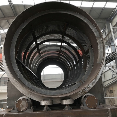 Energia mineraria mobile schermo rotativo a chip di legno con dimensioni di alimentazione inferiori a 300 mm