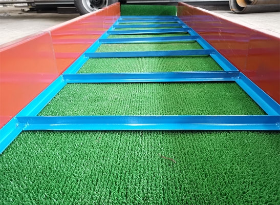Precise Gold Separation Mining Sluice Box con Gold Collecting Grass Mat collegato