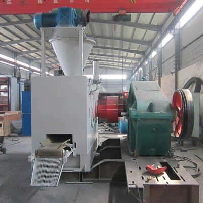 Macchina per la fabbricazione di brichette in polvere secca da 800 kg con rulli in lega di cromo 9Cr2Mo