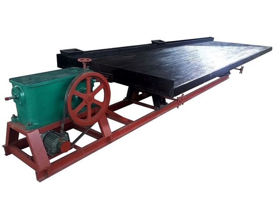 150 KG Capacità attrezzature per l'estrazione dell'oro Tavola agitata con installazione professionale
