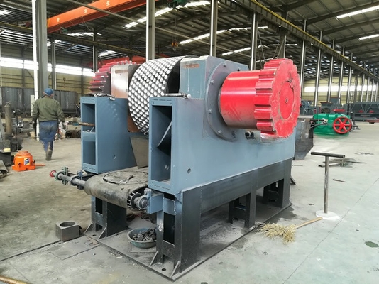 Negozi di materiali da costruzione Polvere di carbone Briquette Press Fuel Making Machine con lunghe