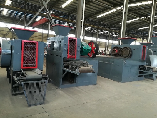 Negozi di materiali da costruzione Polvere di carbone Briquette Press Fuel Making Machine con lunghe