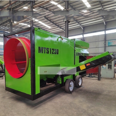 Aggiornate il vostro compostaggio con la macchina di setacciatura automatica rotativa di compost da 3 a 30 kW