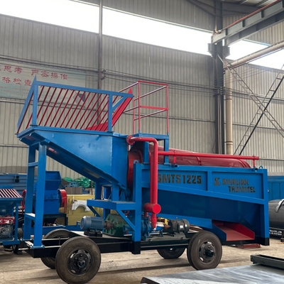 Tamboletto di separazione in oro blu per la produzione di più materiali ed efficienza del doppio schermo