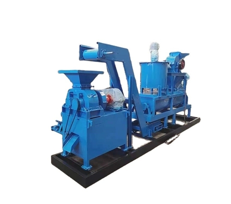 Motore a corrente alternata Hexagon Woodcoal Extrude Stick Briquette Machine con progettazione 800-1000kg per ora