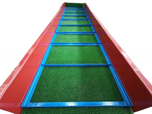 1000*6000mm Separazione Estrazione Oro Sluice Box Efficientemente raccogliere oro a prezzi accessibili