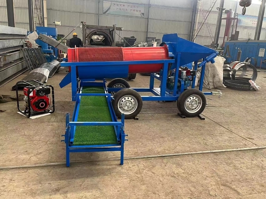 Mini impianti mobili per il lavaggio dell'oro e del diamante