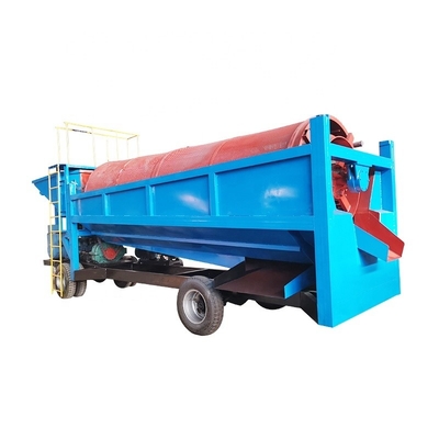 8000*2200*4000 Gold Mobile Trommel Screen Machine Wash Plant con lunga durata di vita