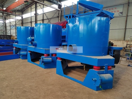 Centrifugatrice di separazione minerale di acciaio macchina di raffinazione dell'oro con molteplici opzioni di processo