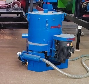Centrifugatrice di separazione minerale di acciaio macchina di raffinazione dell'oro con molteplici opzioni di processo