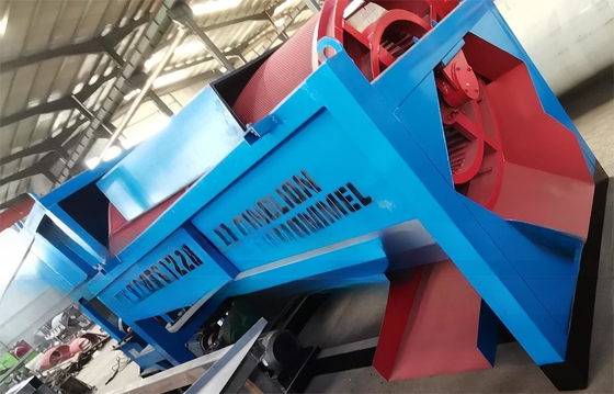 90% di efficienza impianto di lavaggio a doppio schermo per la produzione di più materiali