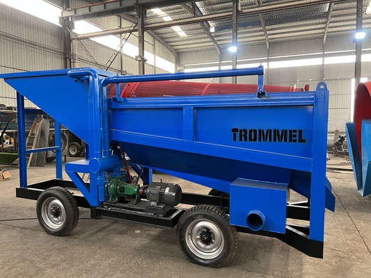 GMTS1020 Tipo Mini portabile tromba d'oro impianto di lavaggio per la produzione su misura