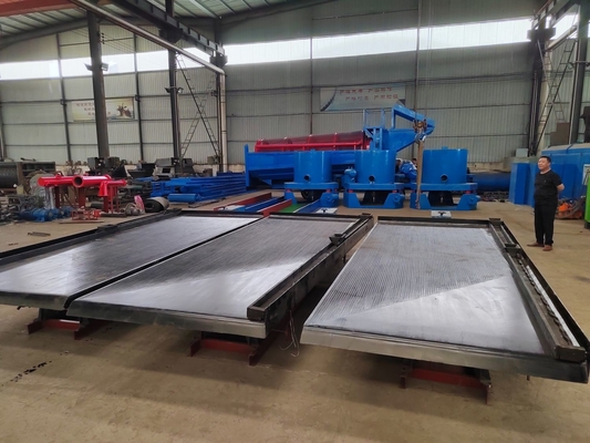 650 KG Impianto di fabbricazione macchina da lavaggio portatile per la raffinazione dell'oro per Ghana