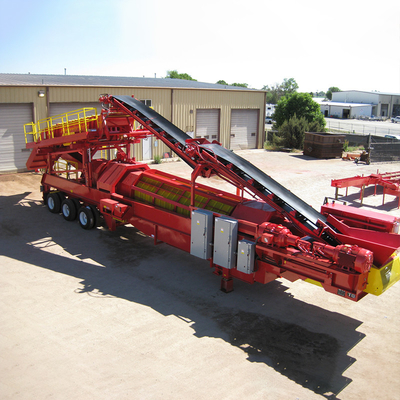 3000*1000*1800mm Sgomberatore mobile per la concentrazione di minerazione di oro