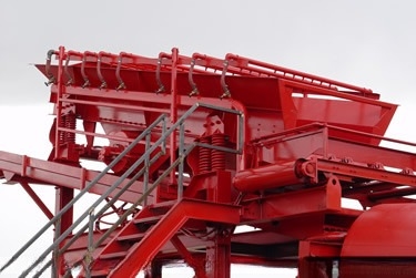 3000*1000*1800mm Sgomberatore mobile per la concentrazione di minerazione di oro