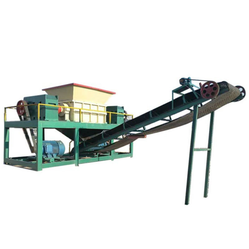7.5-132KW Double Shaft Oil Palm Empty Fruit Bunched Shredder Machine per l'estrazione dell'energia