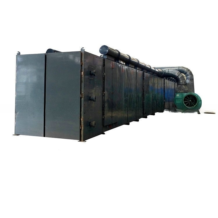 Pressure di vapore 0,2-0,8Mpa Conveyor Mesh Belt Dryer per Briquette minerali di carbone
