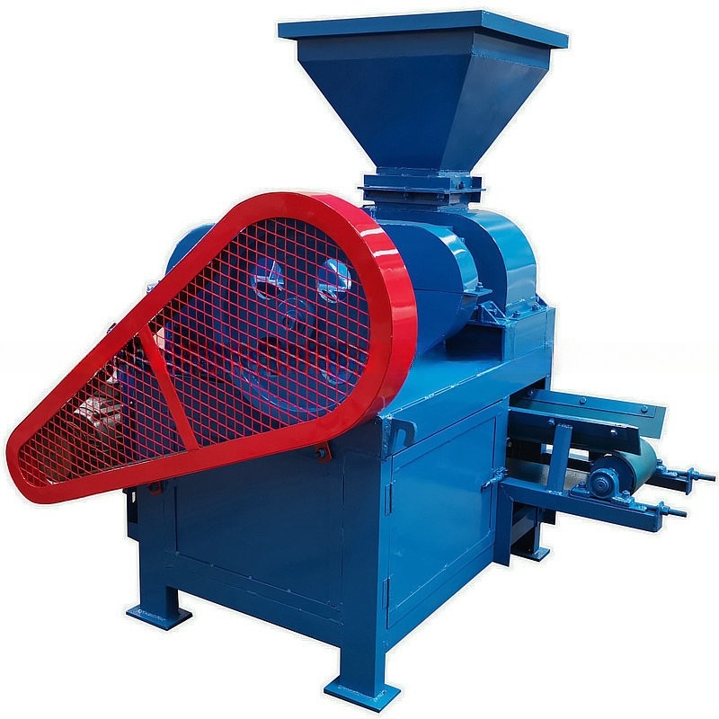 Pressa di brichette di carbone di uscita con capacità da 1 a 30 t/h e diametro del rullo da 290 a 1000 mm