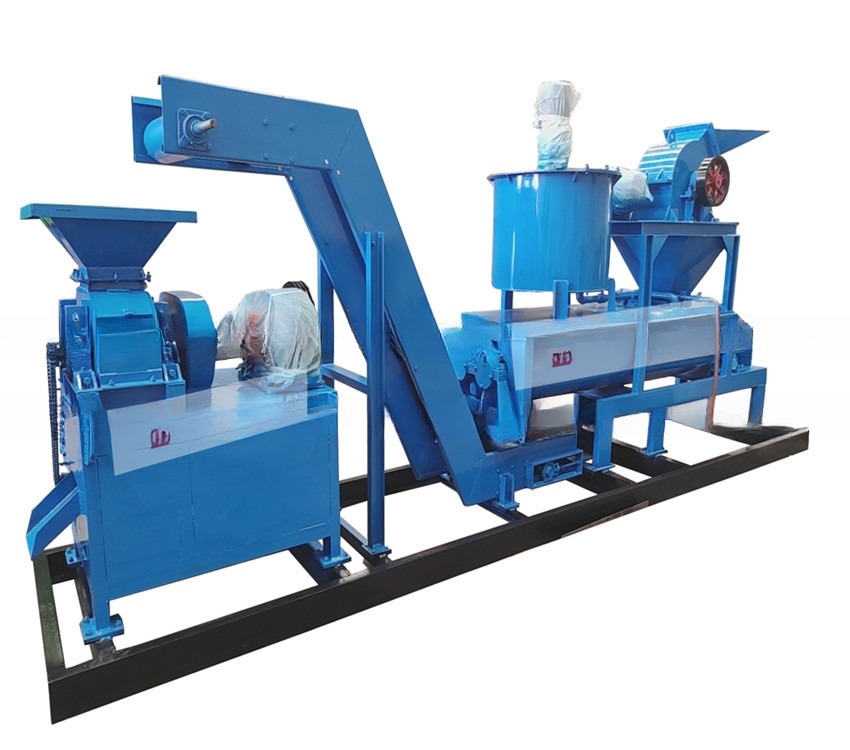 3900KG carbone carbone coke polvere sfera ovale formando brichetta macchina di produzione completa linea