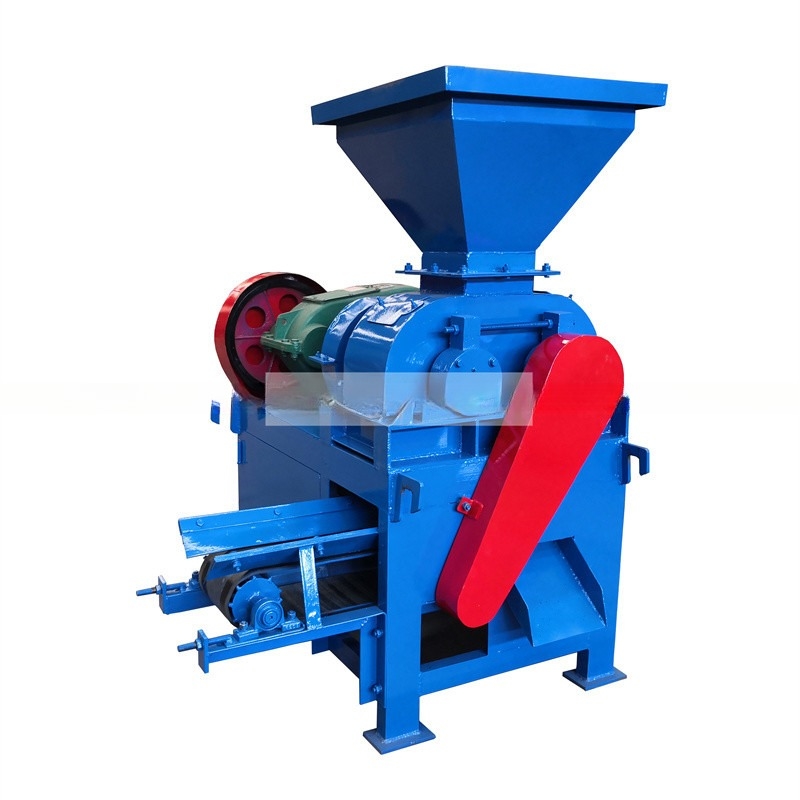 1-30 t/h Fe2O3 Fe3O4 Macchina per la fabbricazione di brichette in polvere di ferro con peso di 800 kg e doppio rullo